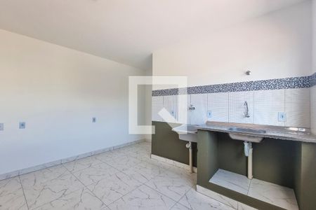 Sala / Cozinha de kitnet/studio para alugar com 1 quarto, 33m² em Residencial Bosque dos Ipes, São José dos Campos