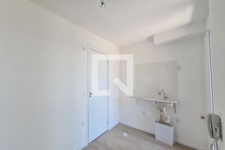 Sala e Cozinha de apartamento à venda com 2 quartos, 31m² em Vila Santa Clara, São Paulo