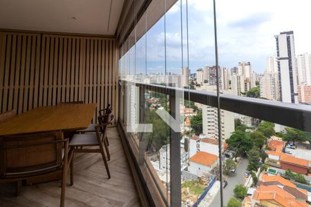 Varanda da Sala de apartamento à venda com 2 quartos, 70m² em Vila Romana, São Paulo