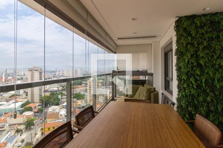 Varanda da Sala de apartamento à venda com 2 quartos, 70m² em Vila Romana, São Paulo