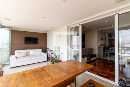 Varanda Gourmet de apartamento à venda com 2 quartos, 114m² em Vila Galvão, Guarulhos