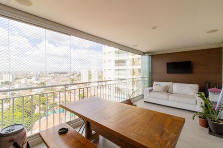 Varanda Gourmet de apartamento à venda com 2 quartos, 114m² em Vila Galvão, Guarulhos