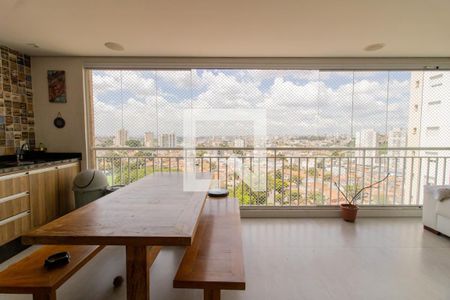 Varanda Gourmet de apartamento à venda com 2 quartos, 114m² em Vila Galvão, Guarulhos