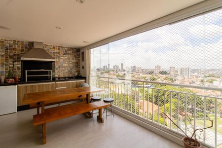 Varanda Gourmet de apartamento à venda com 2 quartos, 114m² em Vila Galvão, Guarulhos