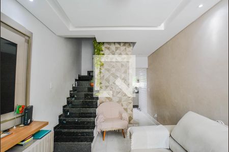 Sala de casa à venda com 2 quartos, 85m² em Utinga, Santo André