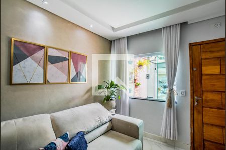 Sala de casa à venda com 2 quartos, 85m² em Utinga, Santo André