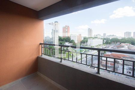 Varanda de kitnet/studio à venda com 1 quarto, 27m² em Santo Amaro, São Paulo