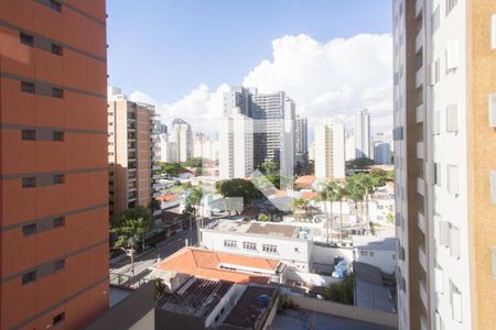 Vista de kitnet/studio para alugar com 1 quarto, 29m² em Santo Amaro, São Paulo