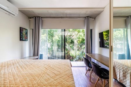 Studio de kitnet/studio para alugar com 1 quarto, 25m² em Jardim das Bandeiras, São Paulo