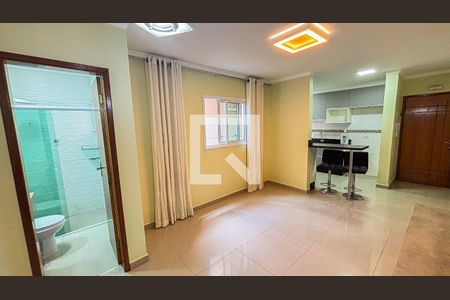 Sala - sala de Jantar de apartamento à venda com 2 quartos, 56m² em Jardim Santo Alberto, Santo André