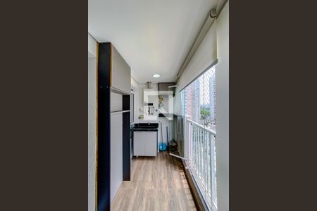 Varanda da Sala de apartamento à venda com 1 quarto, 38m² em Belenzinho, São Paulo