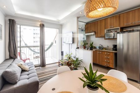 Sala de apartamento à venda com 2 quartos, 53m² em Barra Funda, São Paulo