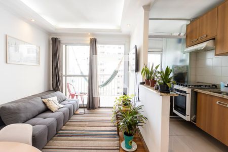 Sala de apartamento à venda com 2 quartos, 53m² em Barra Funda, São Paulo