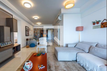 Sala de apartamento para alugar com 3 quartos, 159m² em Aparecida, Santos