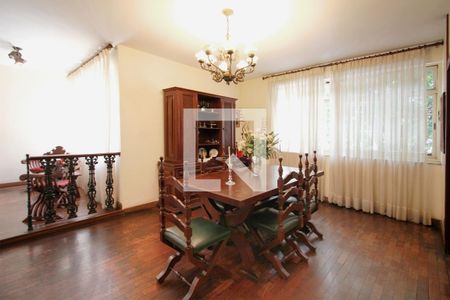 Sala de Jantar de apartamento à venda com 4 quartos, 145m² em Sion, Belo Horizonte