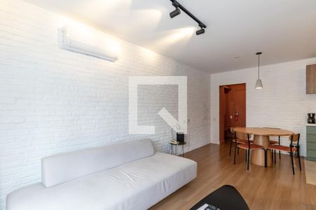 Sala de apartamento para alugar com 1 quarto, 47m² em Itaim Bibi, São Paulo