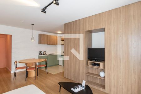 Sala de apartamento para alugar com 1 quarto, 47m² em Itaim Bibi, São Paulo