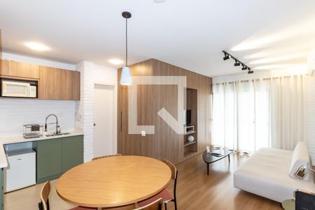 Sala de apartamento para alugar com 1 quarto, 47m² em Itaim Bibi, São Paulo