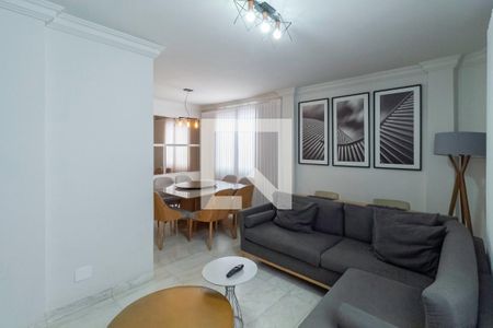 Sala de apartamento à venda com 4 quartos, 130m² em Silveira, Belo Horizonte