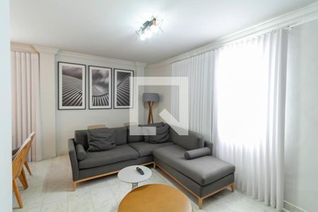 Sala de apartamento à venda com 4 quartos, 130m² em Silveira, Belo Horizonte