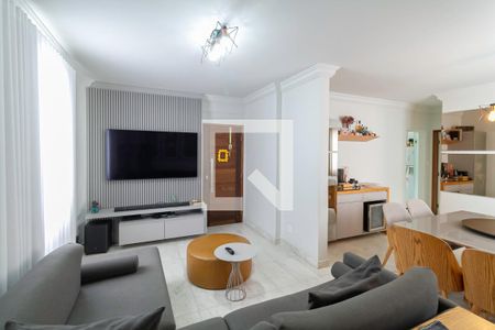 Sala de apartamento à venda com 4 quartos, 130m² em Silveira, Belo Horizonte