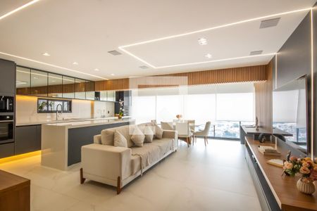 Sala de apartamento à venda com 2 quartos, 115m² em Vila Osasco, Osasco