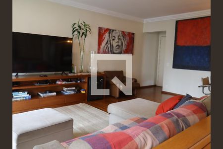 Sala de apartamento para alugar com 3 quartos, 95m² em Real Parque, São Paulo