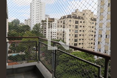 Varanda da Sala de apartamento para alugar com 3 quartos, 95m² em Real Parque, São Paulo