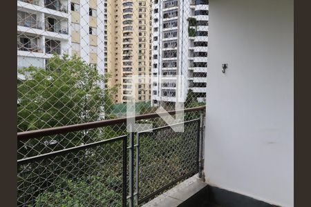 Varanda da Sala de apartamento para alugar com 3 quartos, 95m² em Real Parque, São Paulo