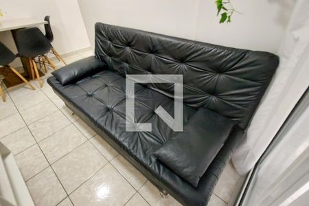 Sala de apartamento para alugar com 1 quarto, 40m² em Cidade Ocian, Praia Grande