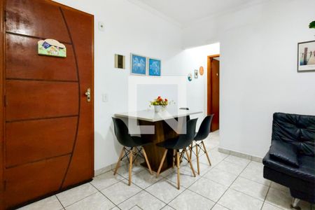 Sala de apartamento para alugar com 1 quarto, 40m² em Cidade Ocian, Praia Grande