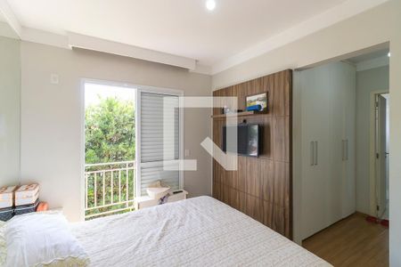 Quarto 1 - Suíte de casa de condomínio à venda com 3 quartos, 140m² em Vila Bourbon (sousas), Campinas