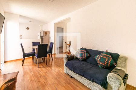 Sala de apartamento para alugar com 2 quartos, 60m² em Caiapos, Contagem