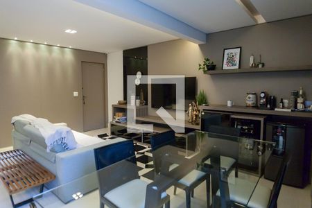 sala de apartamento à venda com 3 quartos, 100m² em Sion, Belo Horizonte