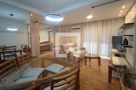 Sala de apartamento para alugar com 2 quartos, 77m² em Parque Prado, Campinas