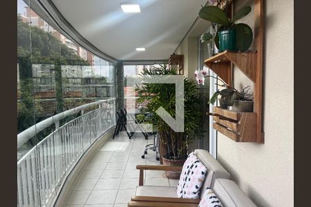 Varanda da Sala de apartamento para alugar com 3 quartos, 205m² em Bela Aliança, São Paulo