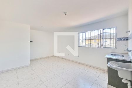 Sala / Cozinha de kitnet/studio para alugar com 1 quarto, 31m² em Res. Bosque dos Ipes, São José dos Campos