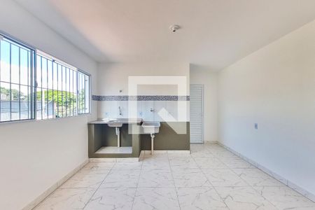 Sala / Cozinha de kitnet/studio para alugar com 1 quarto, 31m² em Res. Bosque dos Ipes, São José dos Campos