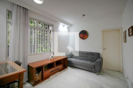 Sala de apartamento à venda com 3 quartos, 94m² em Funcionários, Belo Horizonte