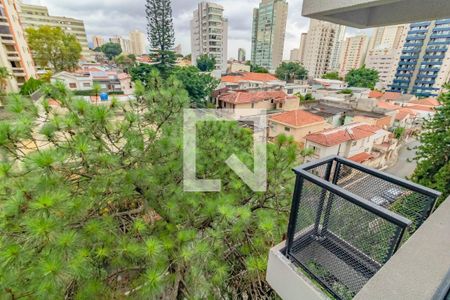 Vista da Sala/Quarto de kitnet/studio para alugar com 1 quarto, 26m² em Vila Clementino, São Paulo