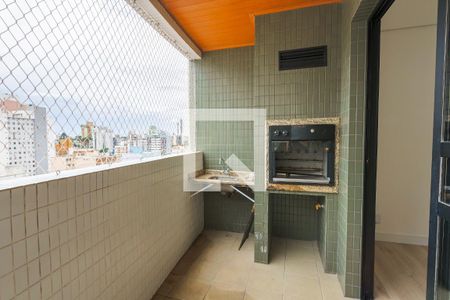 Varanda da Sala de apartamento para alugar com 3 quartos, 94m² em Centro, Curitiba