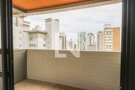 Varanda da Sala de apartamento para alugar com 3 quartos, 94m² em Centro, Curitiba