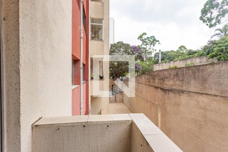 Varanda da sala de apartamento para alugar com 2 quartos, 57m² em Campanário, Diadema