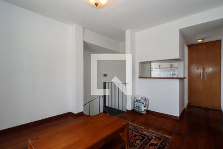 Sala de apartamento à venda com 1 quarto, 57m² em Vila Andrade, São Paulo