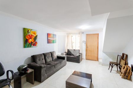 Sala de casa à venda com 3 quartos, 159m² em Vila Camilópolis, Santo André