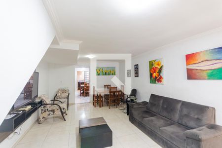 Sala de casa à venda com 3 quartos, 159m² em Vila Camilópolis, Santo André