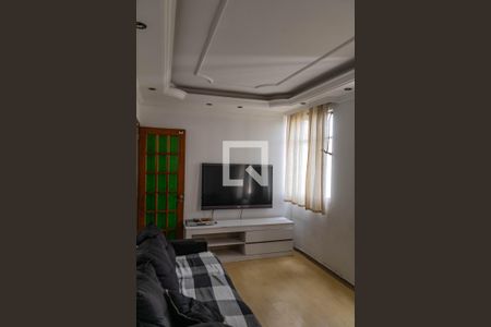 Sala de apartamento à venda com 3 quartos, 82m² em Conjunto California, Belo Horizonte