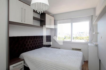 Quarto de apartamento à venda com 1 quarto, 43m² em Azenha, Porto Alegre