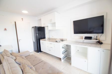 Sala de apartamento para alugar com 1 quarto, 32m² em Santo Amaro, São Paulo