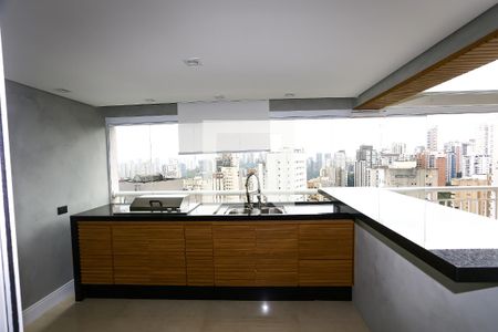 Varanda gourmet de apartamento para alugar com 4 quartos, 238m² em Vila Suzana, São Paulo